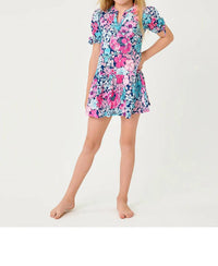 Lilly Pulitzer - Mini Shae Puff Sleeves Dress