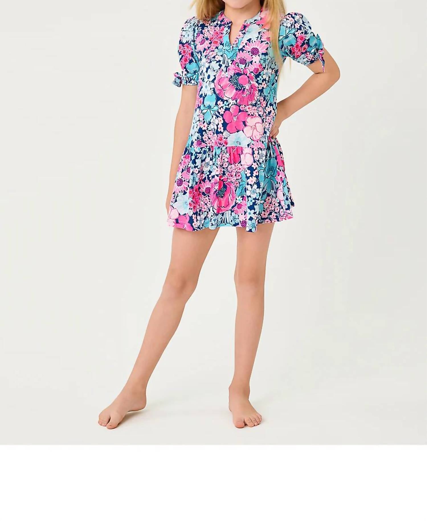 Lilly Pulitzer - Mini Shae Puff Sleeves Dress