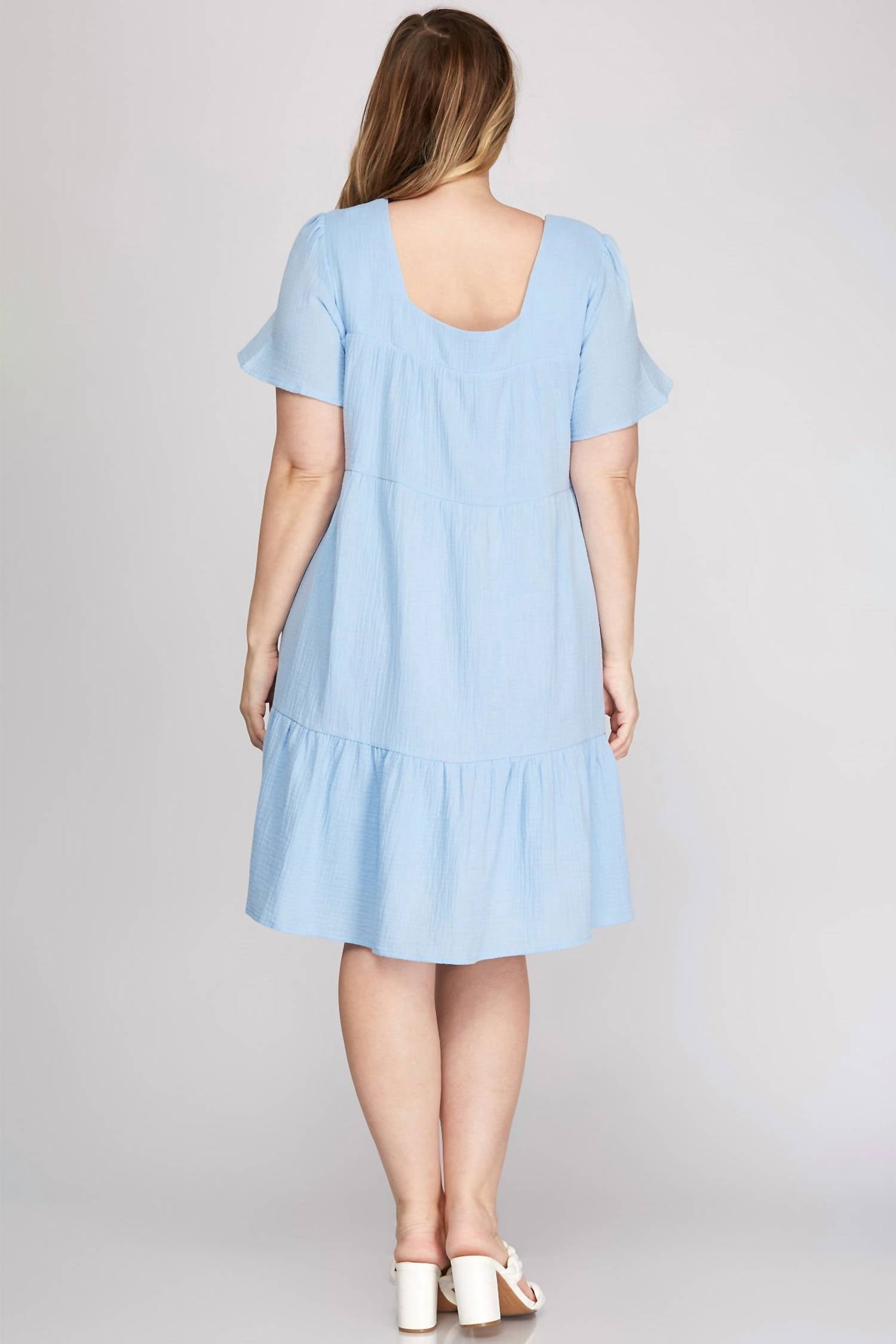 She + Sky - Annie Mini Dress - Plus