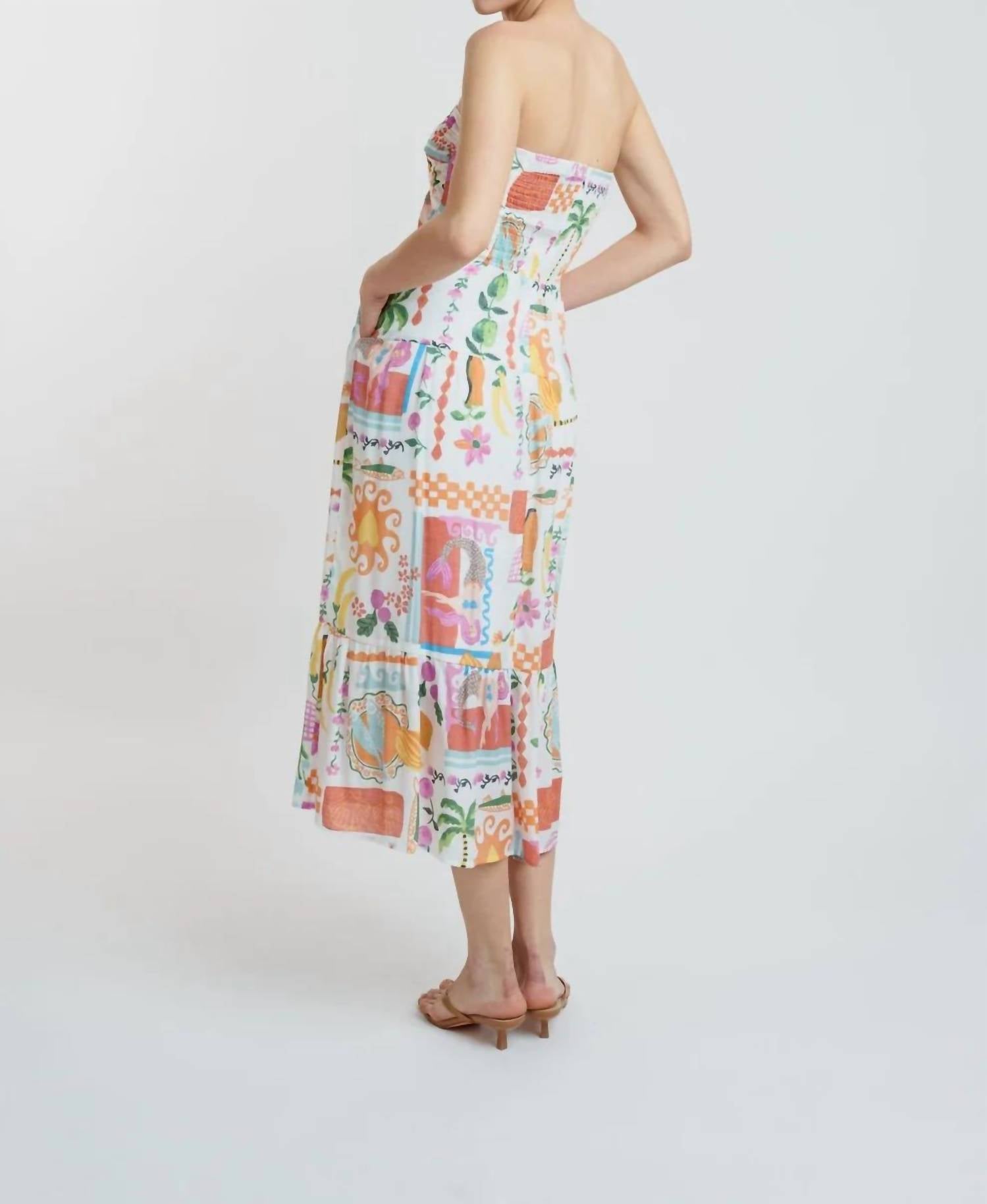 Hunter & Brown - Amaya Papaya Dress