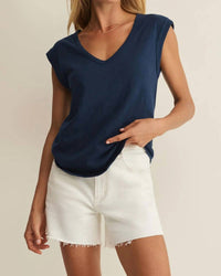 Z Supply - Per Diem V Neck Tee