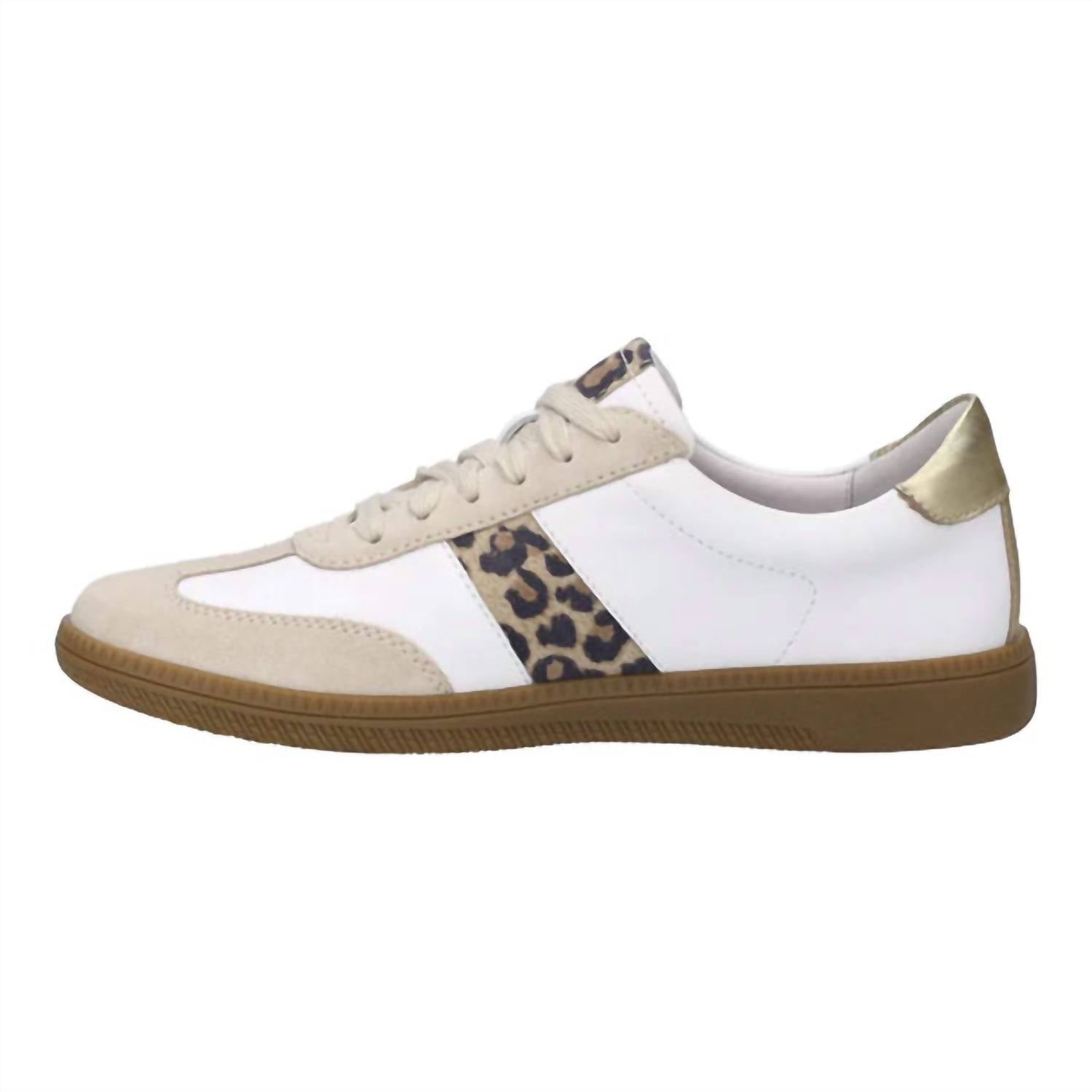 JOSEF SEIBEL Women's Joleen 03 Sneakers in beige leo - women's sneaker - detail view