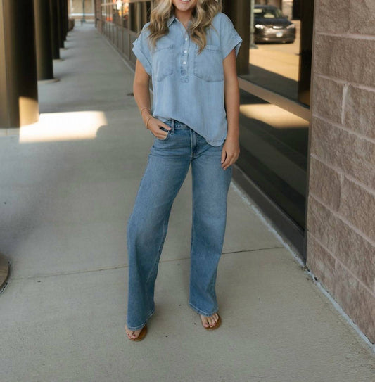 Jbd. - High Rise Full Length Straight Jeans