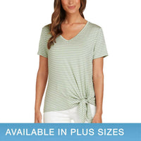 Matty M - Women's Side Tie T-shirt