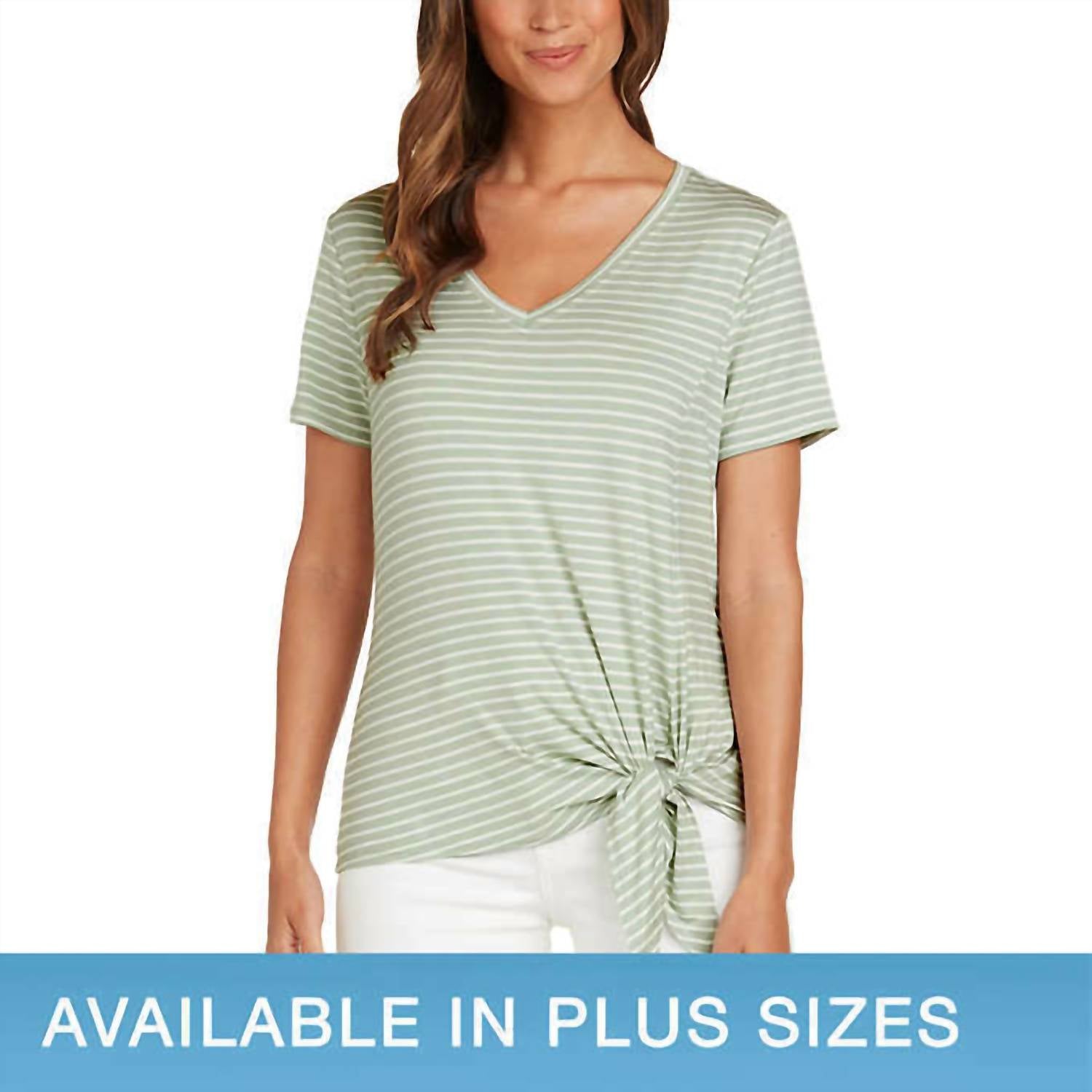 Matty M - Women's Side Tie T-shirt