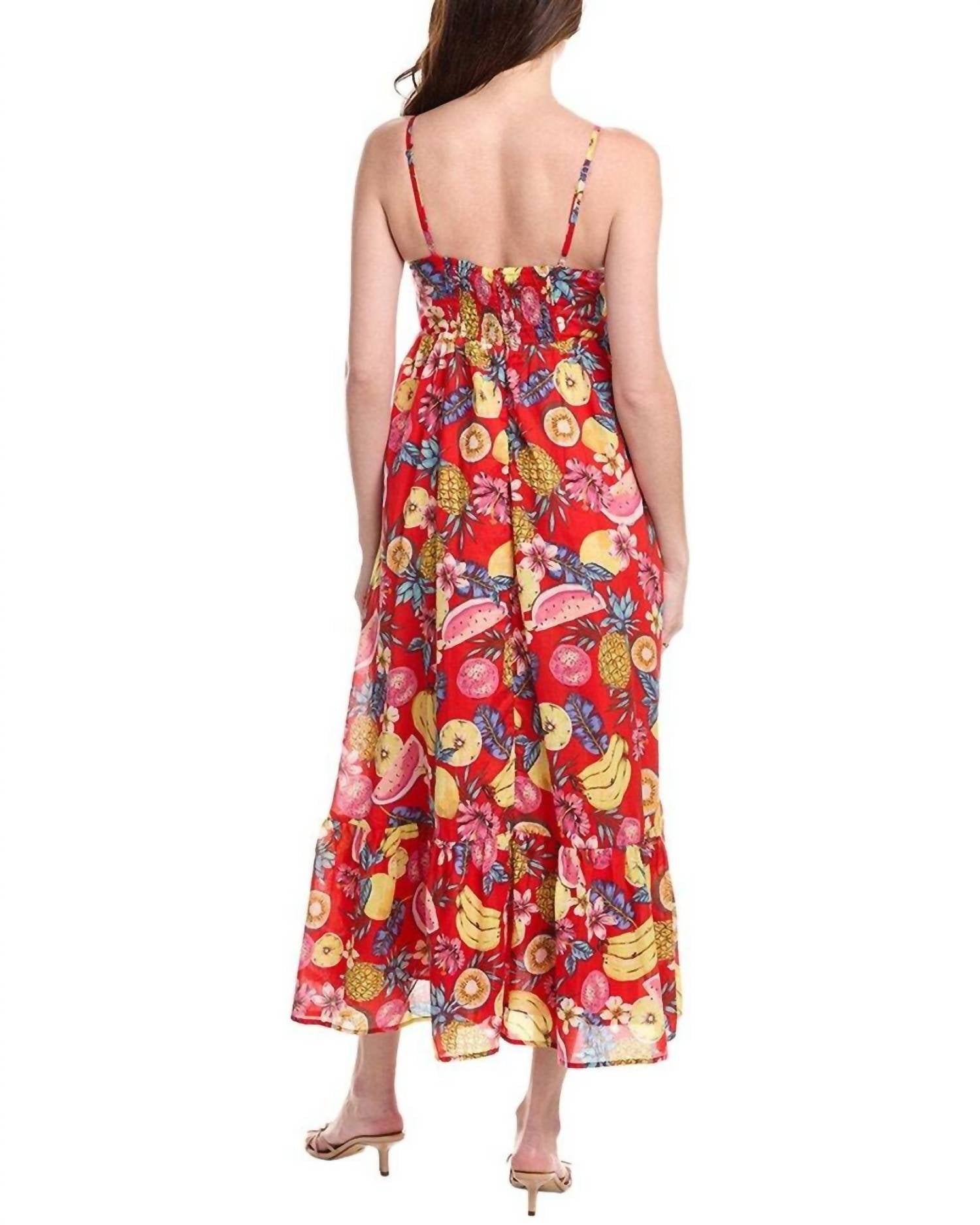 Fate - Fruit Motif Maxi Dress