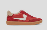 Dolce Vita Women's Notice Lace Sneakers in crimson - women's sneaker