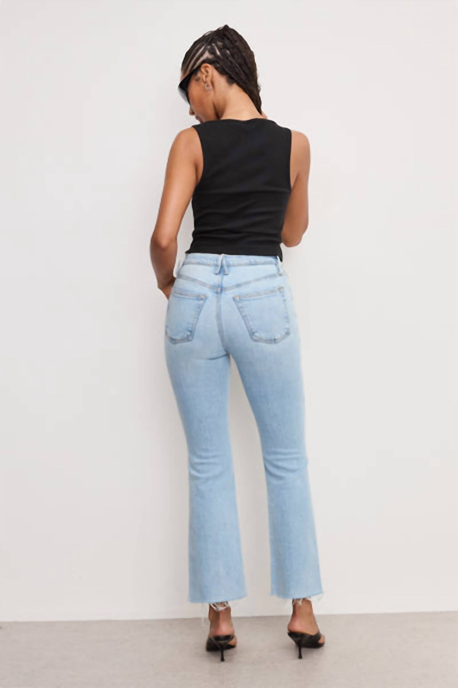 Good American - Standard Kick Flare Jeans