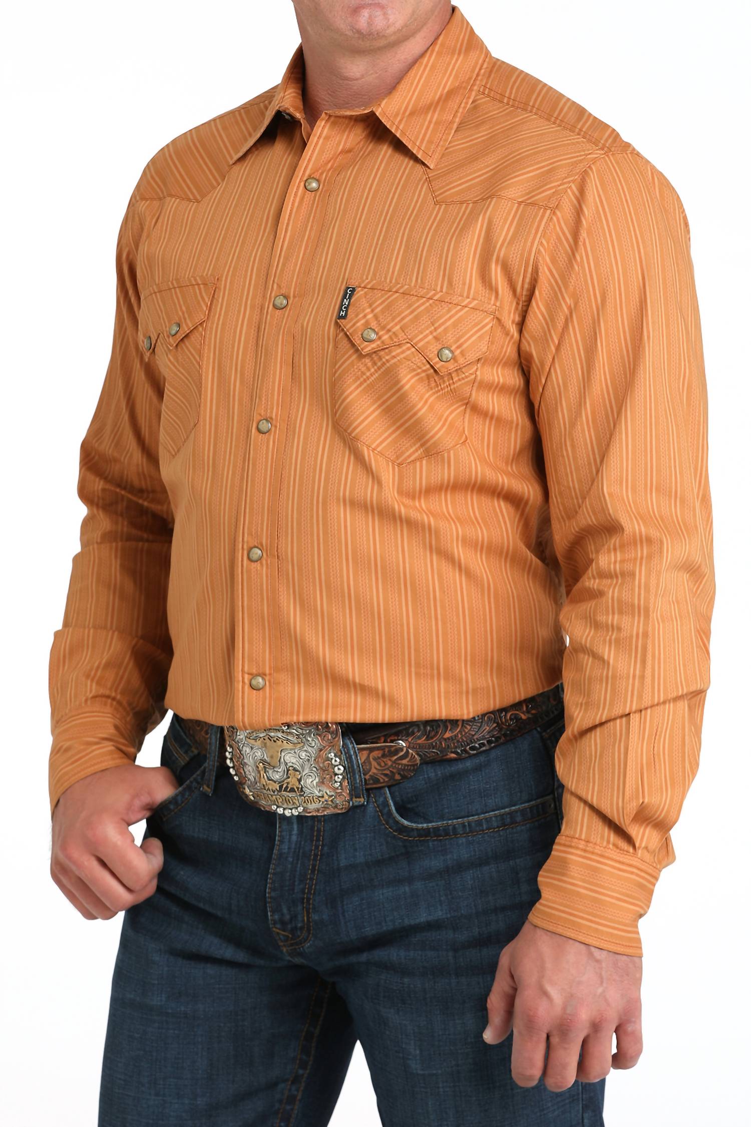 Cinch - Western Modern Stripe Snap Shirt