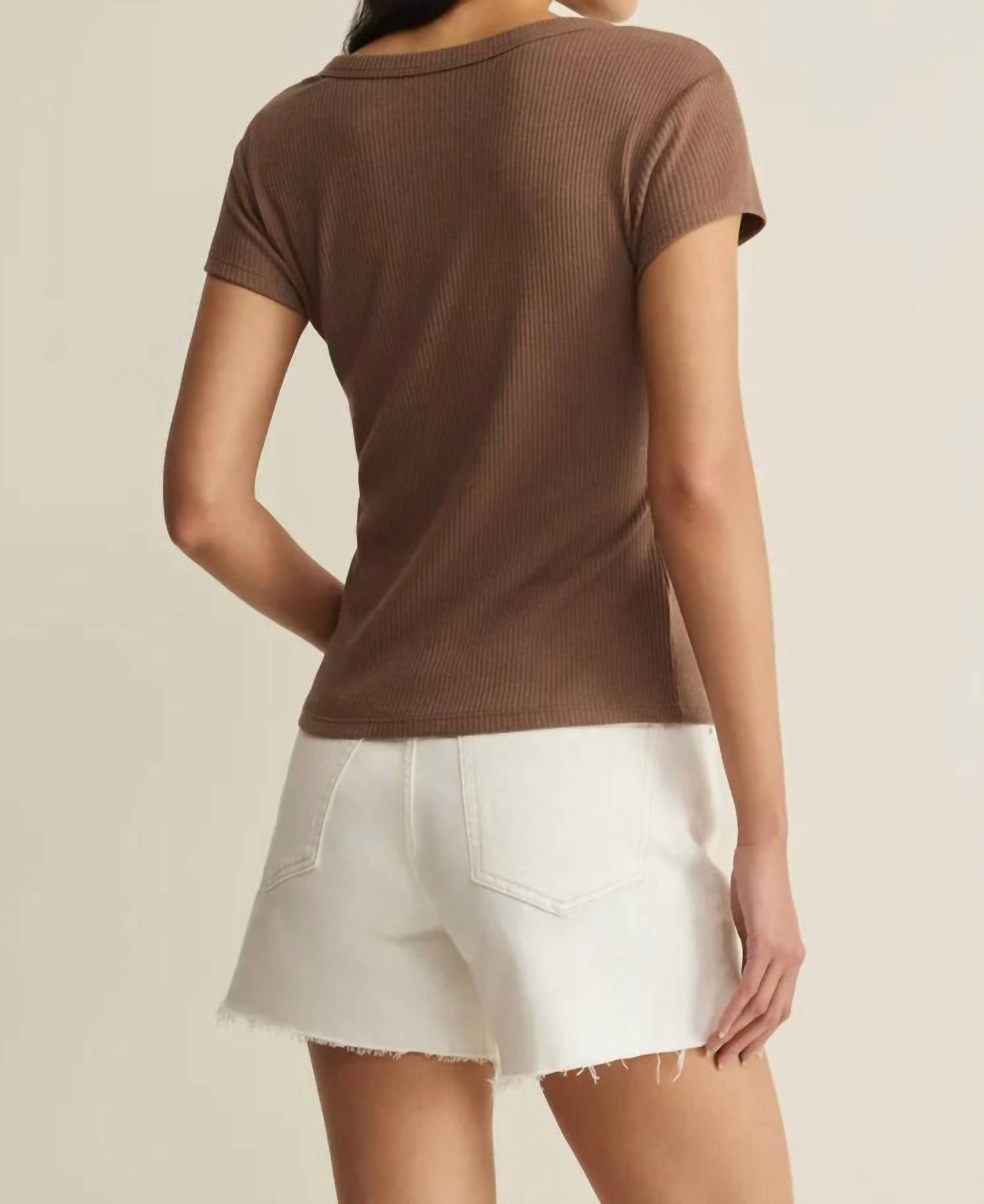 Z Supply - Leisurely Scoop Neck Tee
