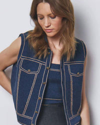 Autumn Cashmere - Sleeveless Vest