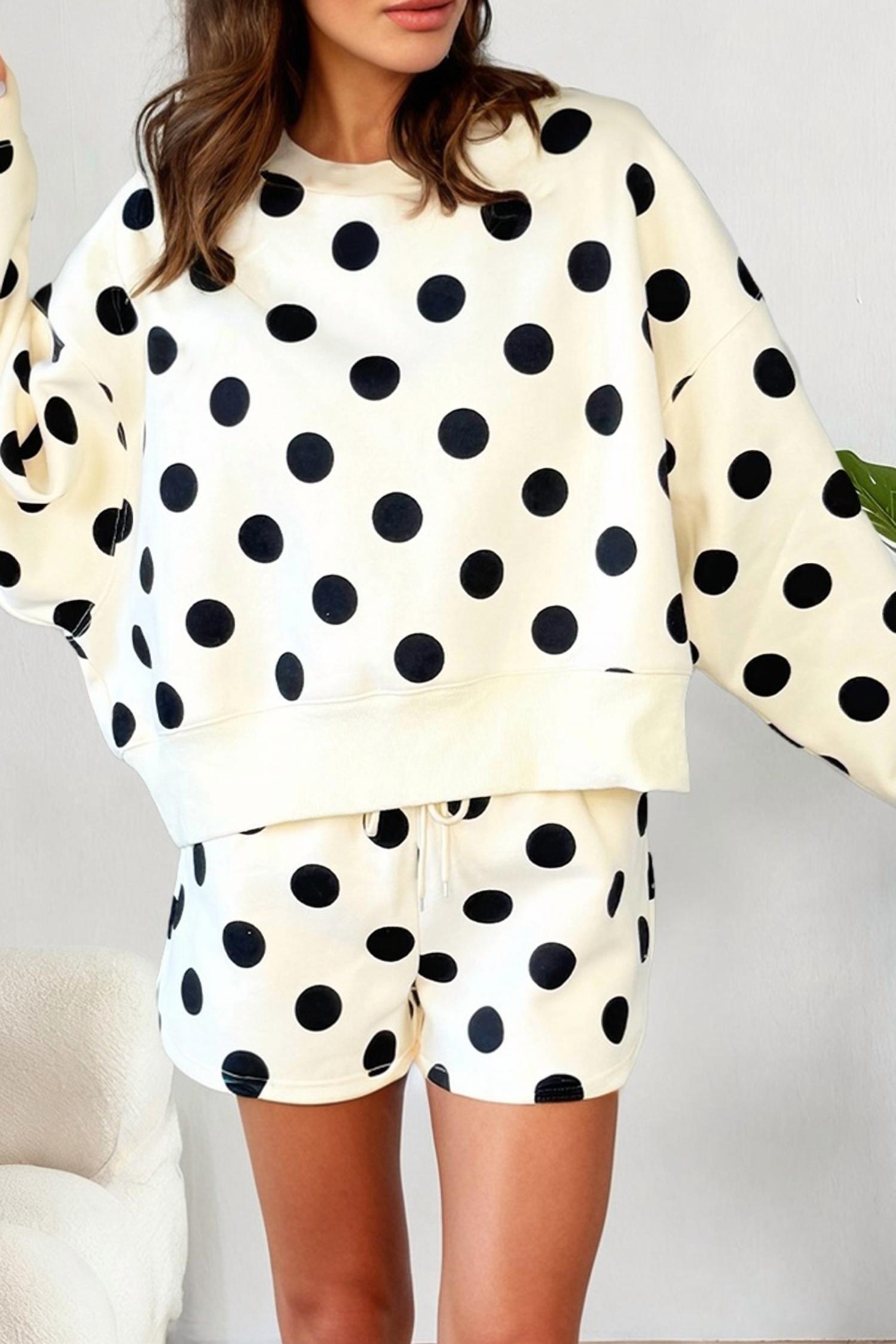 La Society - Polka Dot Short Set