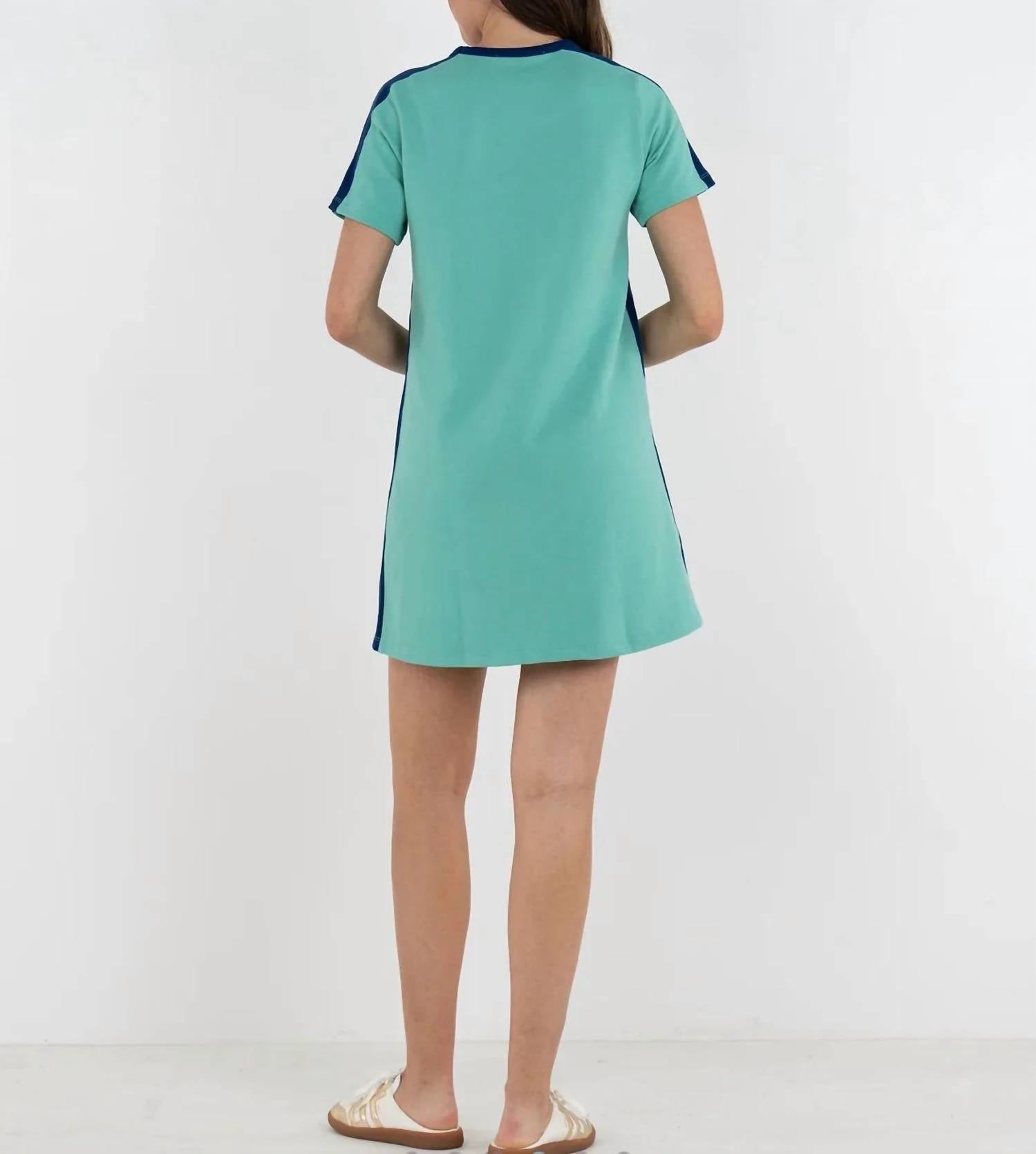 Emily Mccarthy - Go Go French Terry Mini Dress