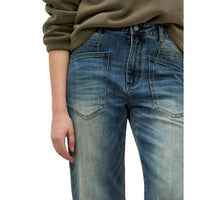 Apricot - Mya Utility Barrel Jean