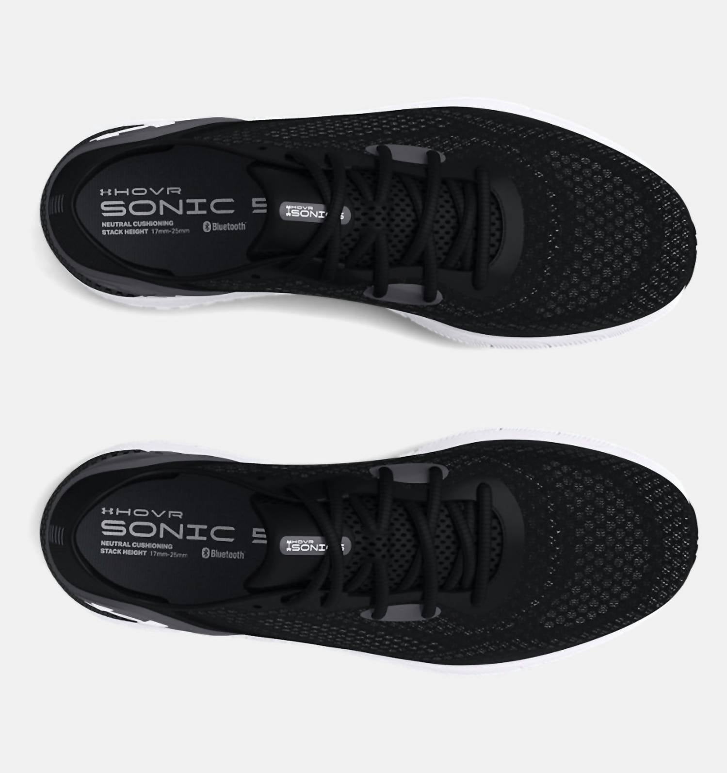 UNDER ARMOUR Men's Hovr Sonic 5 Running Shoes in black - men's shoe - alternate view