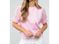 Thml - Short Sleeve French Terry Top