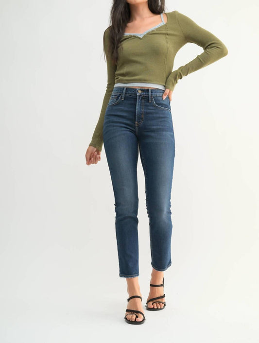 Just Black Denim - Super Soft Straight Jeans