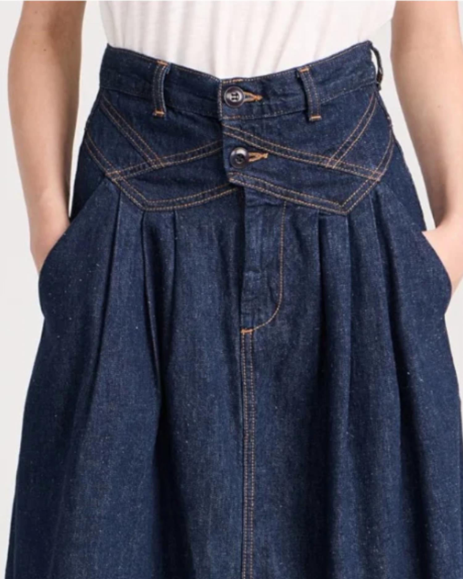 The Great. - Field Midi Skirt