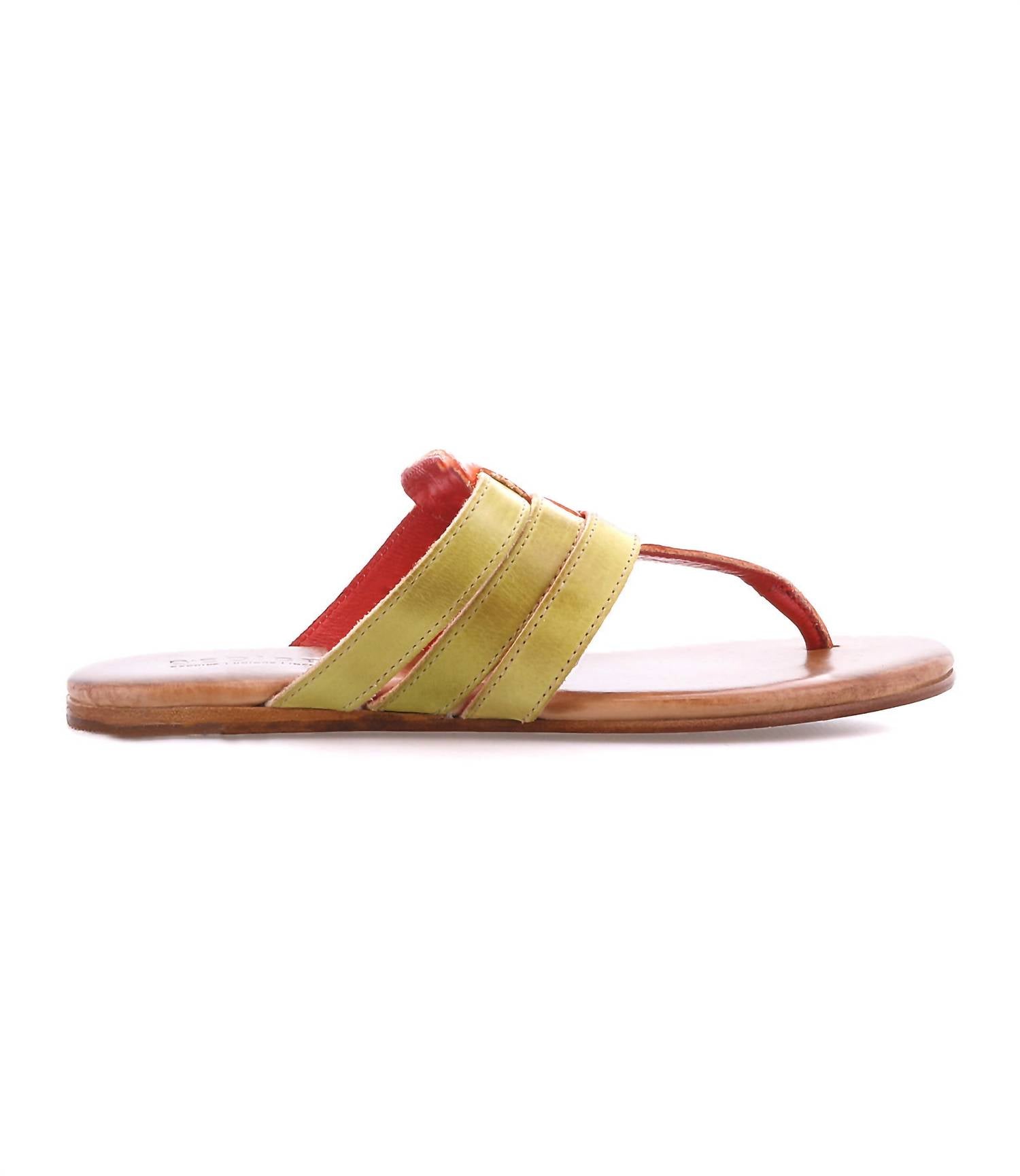 Bedstu - Women's Yoli Slip-on Leather Thong Sandal