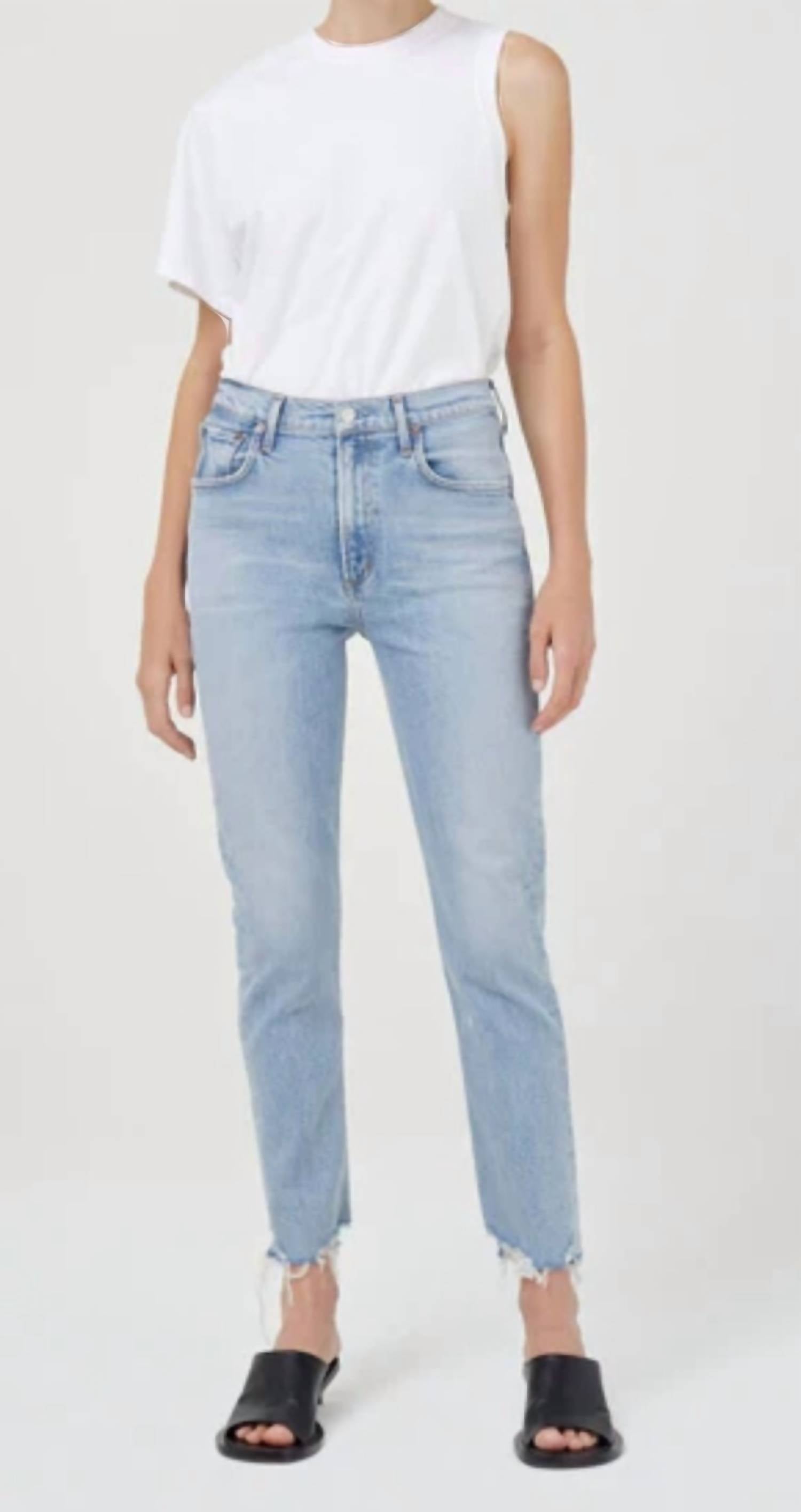 Agolde - Merrel Mid-rise Straight Jeans