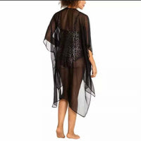 Cyn & Luca - V-neck One Piece Swimsuit & Cover Up