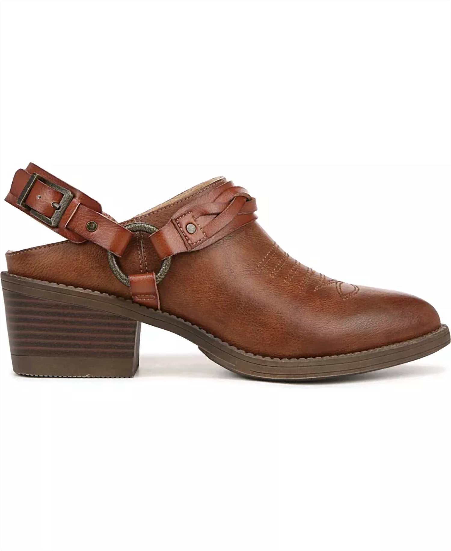 BLOWFISH Women's Robin Shoe in tan - women's shoe - detail view