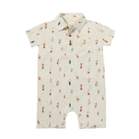 Me & Henry - Boy's Molokai Romper