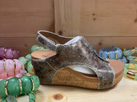 Corkys Footwear Women's Pasture Wedge Sandals in bronze - women's shoe - alternate view