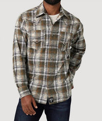 Wrangler - Men's Rock 47 Paisley Snap Shirt