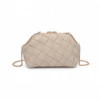 Moda Luxe - Women's Pauline Woven Crossbody Bag