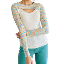 Sugarfox - Layered Cut Out Top