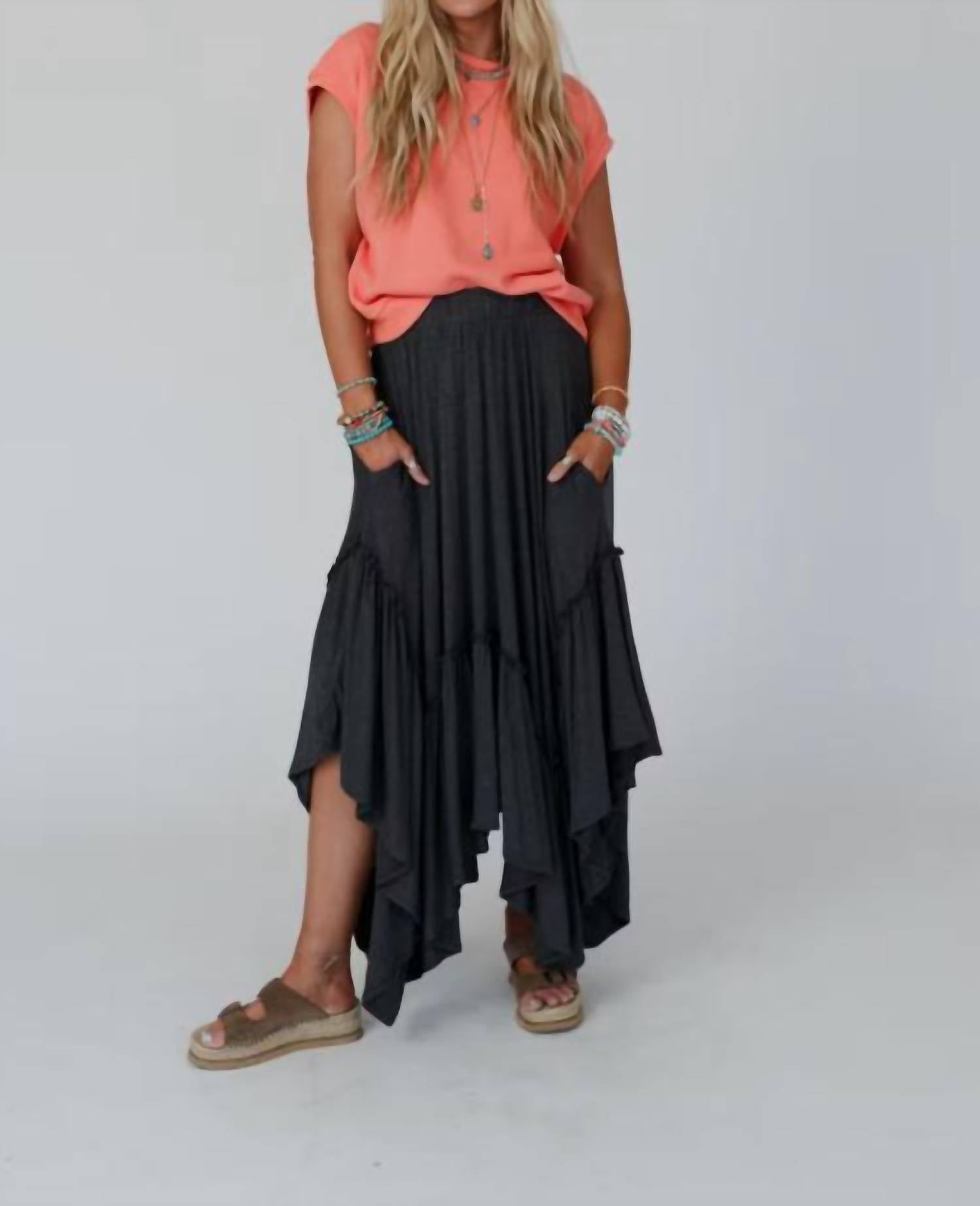 Three Bird Nest - Forever Beauty Loose Maxi Skirt