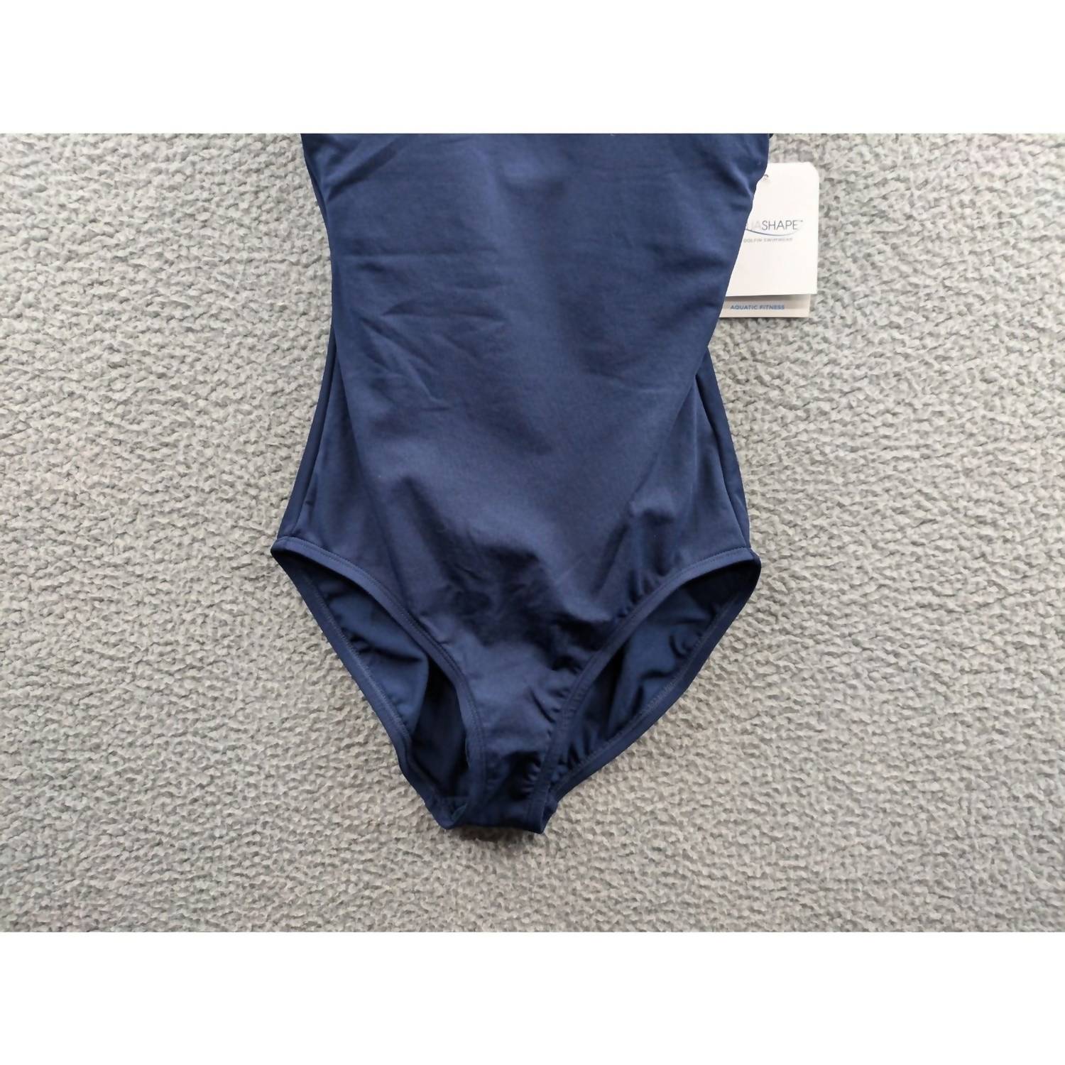 Dolfin Women's Aquashape Conservative Lap Suit in navy - women's swimwear - view 4