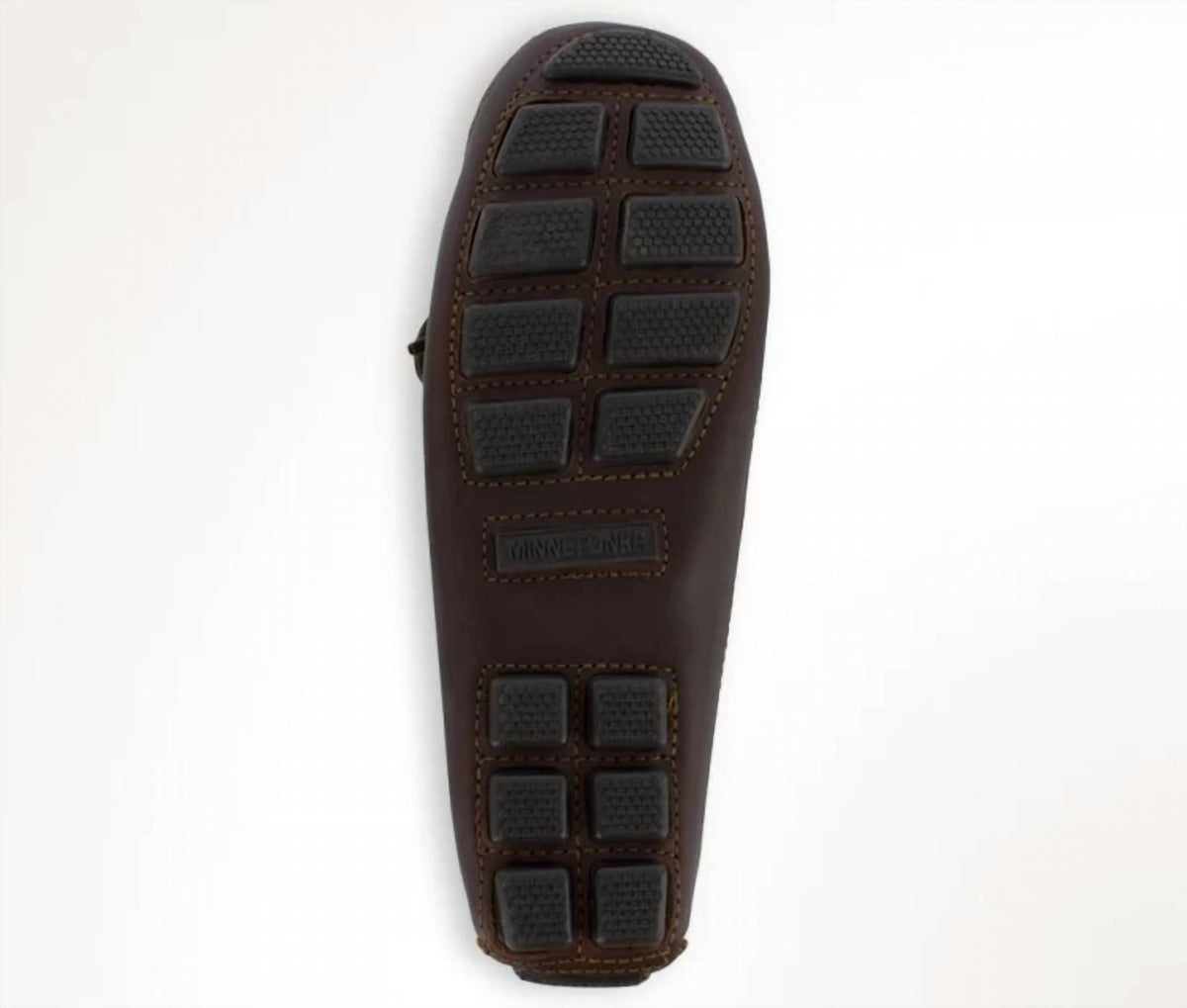 Minnetonka - Men's Double Bottom Driver Cowhide Moccasin
