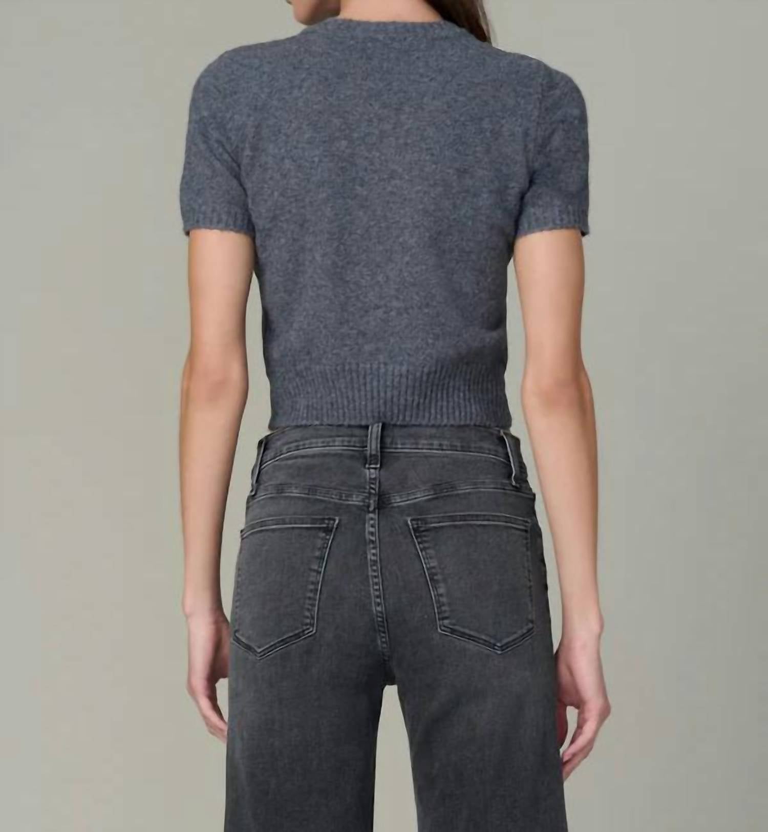 Joe'S Jeans - Steph Shrunken Short Sleeve Sweater