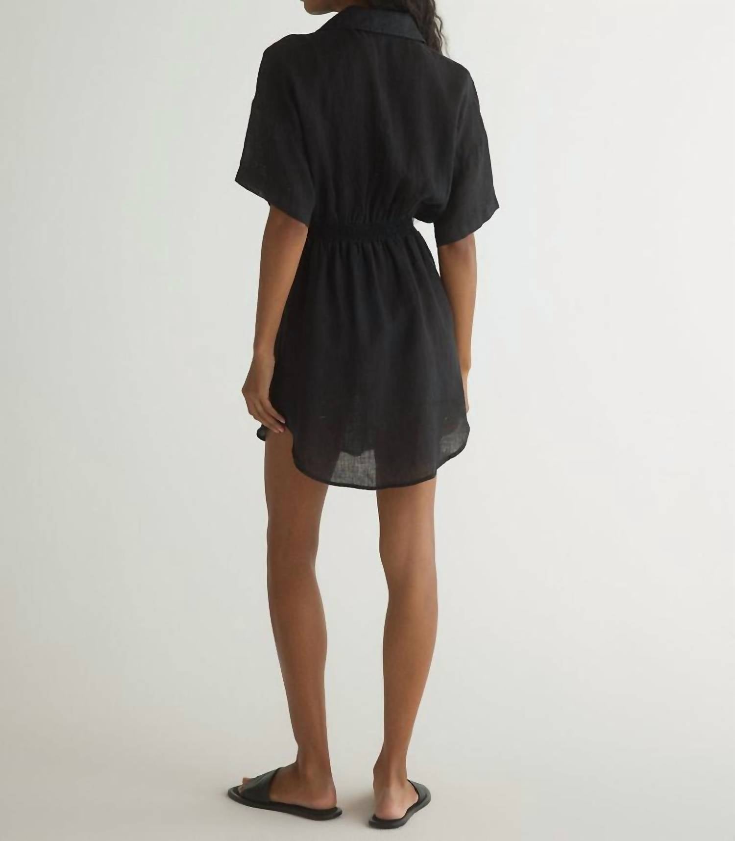 Bella Dahl - Smocked Short Sleeve Dress