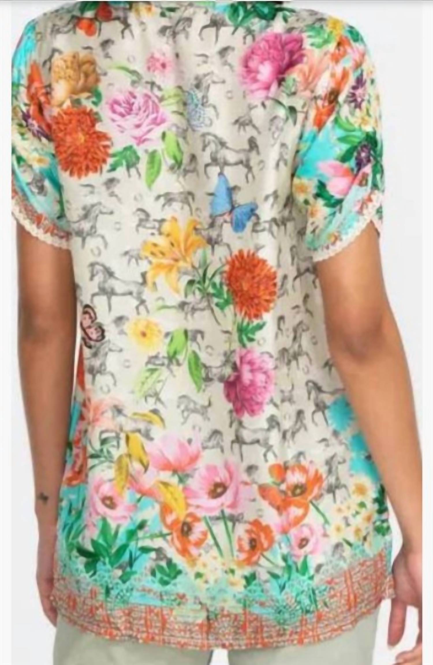Johnny Was - Lace Garden Mai Tunic