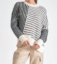 Elan - Mara Asymmetrical Sweater