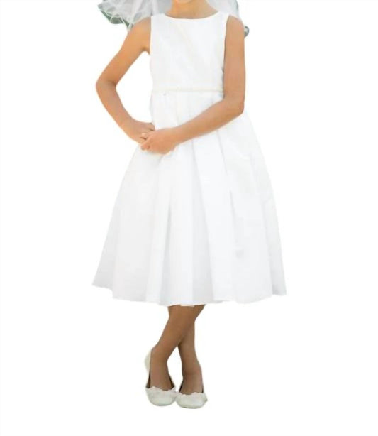 Kid'S Dream - Classic Pleated Communion Dress