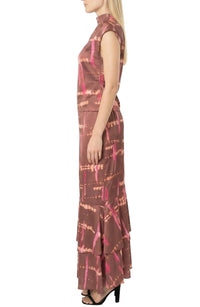 Area Stars Avery Top in rose print - women's long sleeve top - view 4