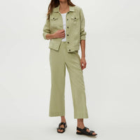 Michael Stars - Geraldine Linen Straight Leg Pants