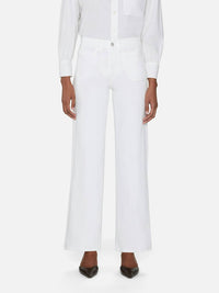 Frame - Le Slim Palazzo High-rise Wide-leg Jeans