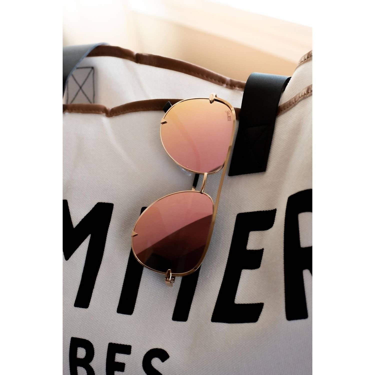 Julia Rose - Unisex Alex Aviator Non-polarized Sunglasses