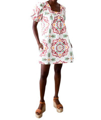 Never A Wallflower - Square Neck Short Dress