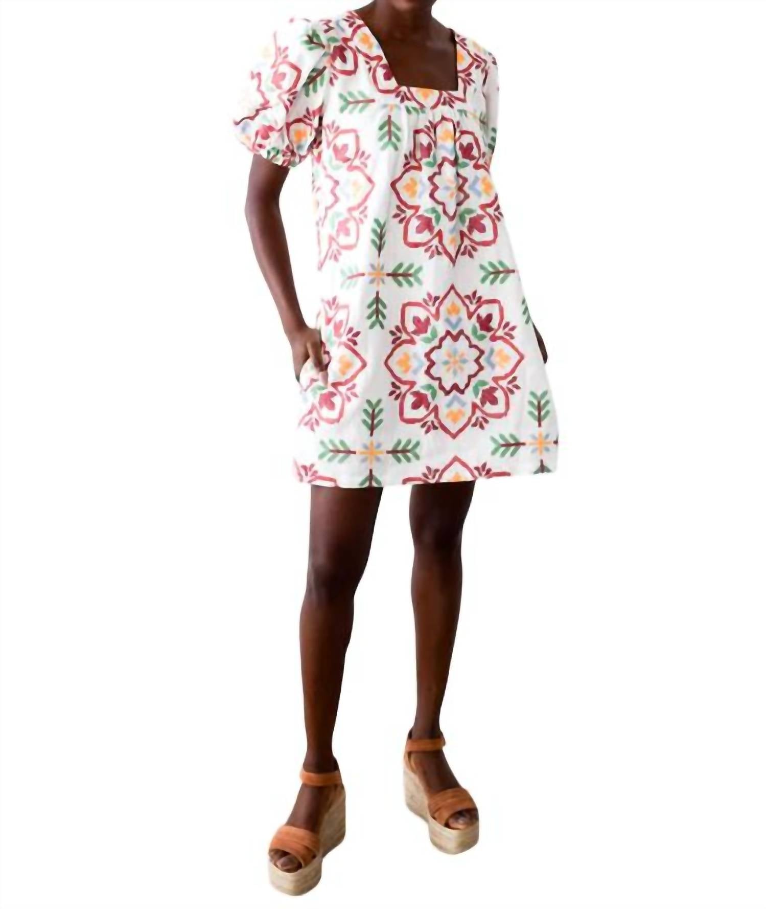 Never A Wallflower - Square Neck Short Dress