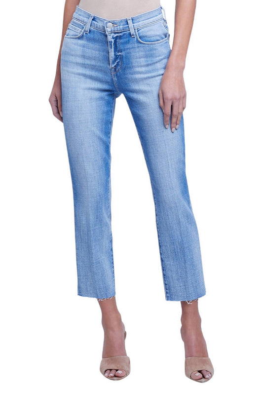 L'Agence - SADA HIGH RISE CROP SLIM JEANS