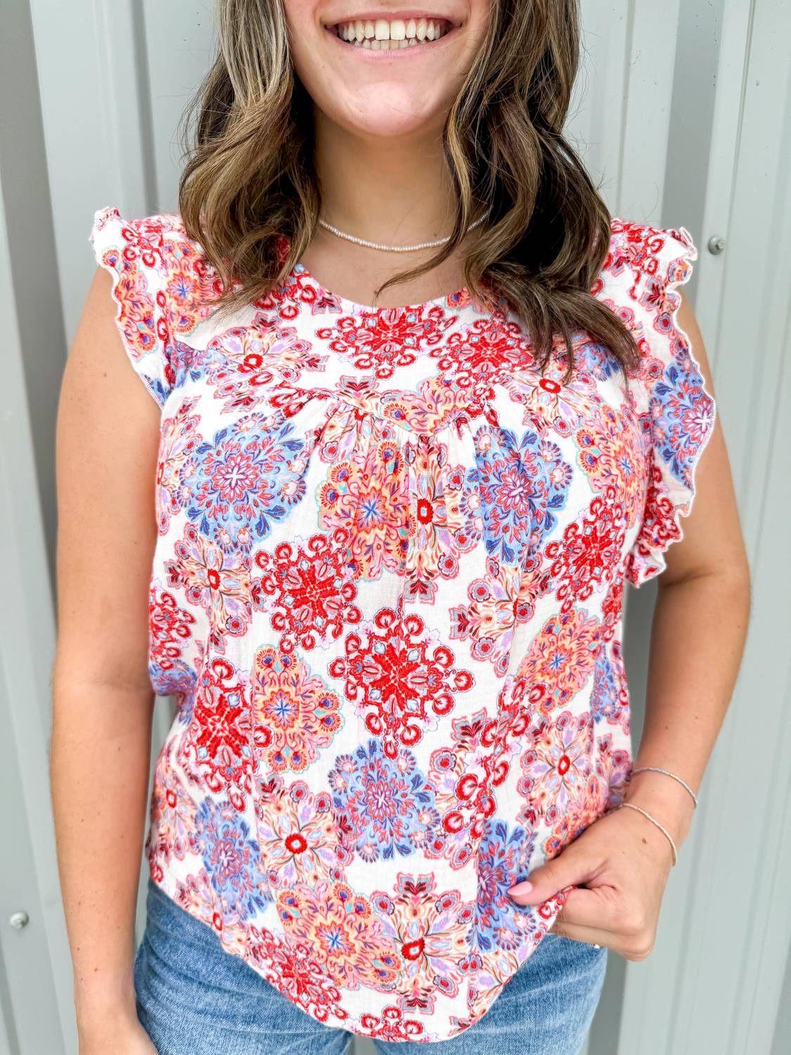Another Love - Anelia Petal Sleeve Top