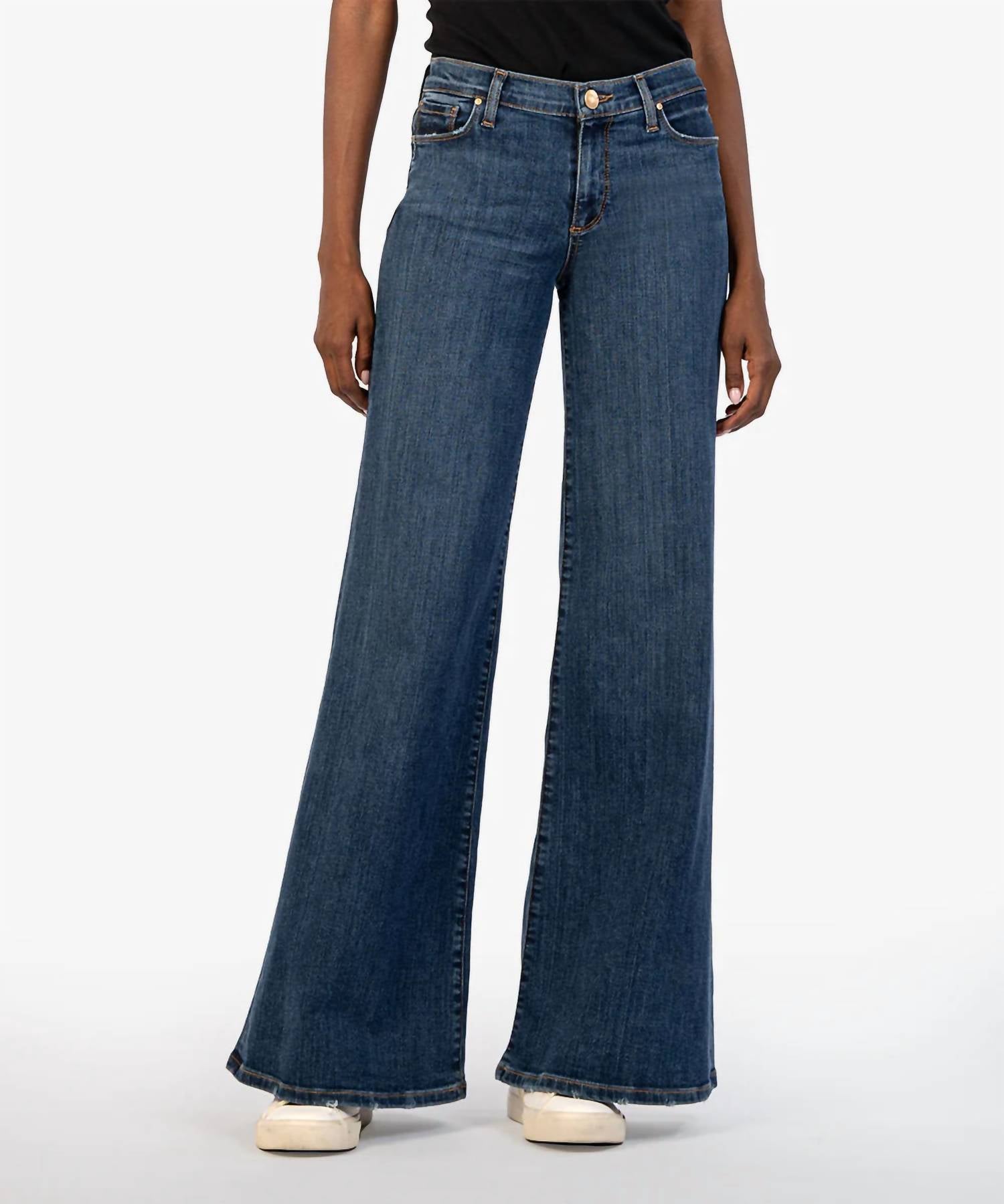 Kut From The Kloth - Margo Mid Rise Wide Leg Jean