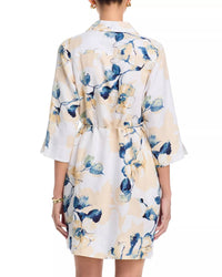 Tommy Bahama - Beleza Blossom 3/4 Sleeve Linen Dress