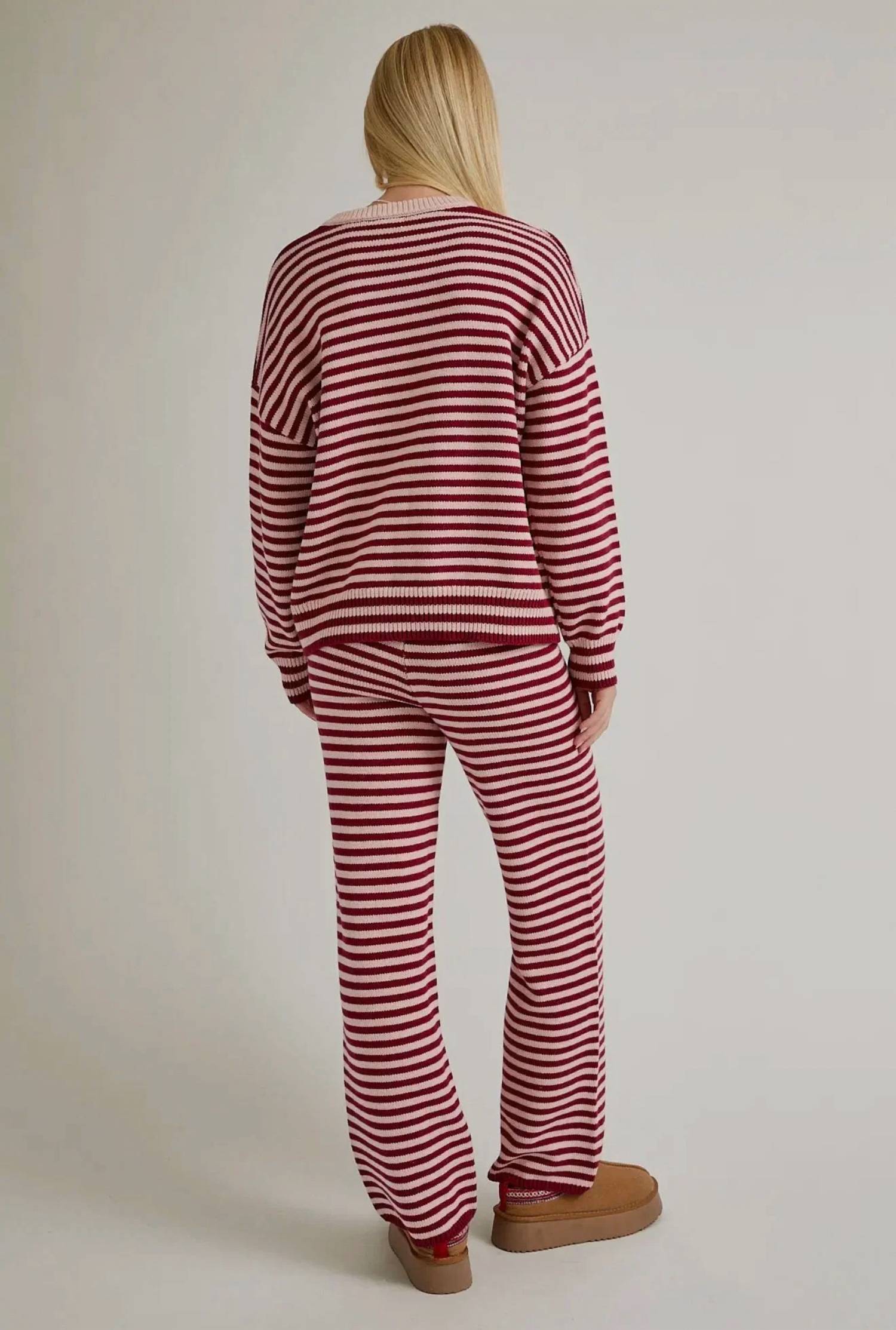 Le Lis - Striped Knit Matching Set